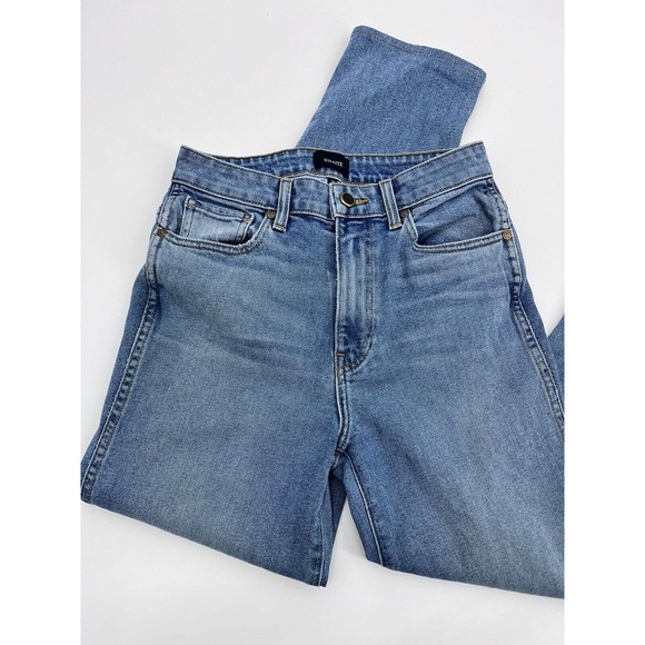 KHAITE Blue Straight Leg Jeans - Picture 4 of 12